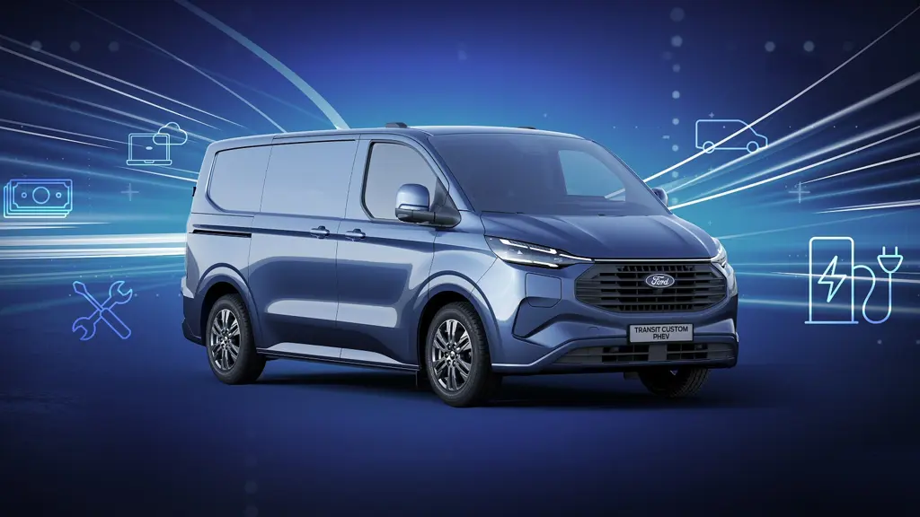 Ford Transit Custom 320 L2 Petrol FWD 2.5 Phev 232PS H1 Double CAB Van MS-RT Auto NI